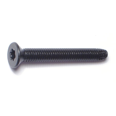 Saberdrive 5/16"-18 x 2-1/2 in Torx Flat Machine Screw, Black Phosphate Steel, 99 PK 51283